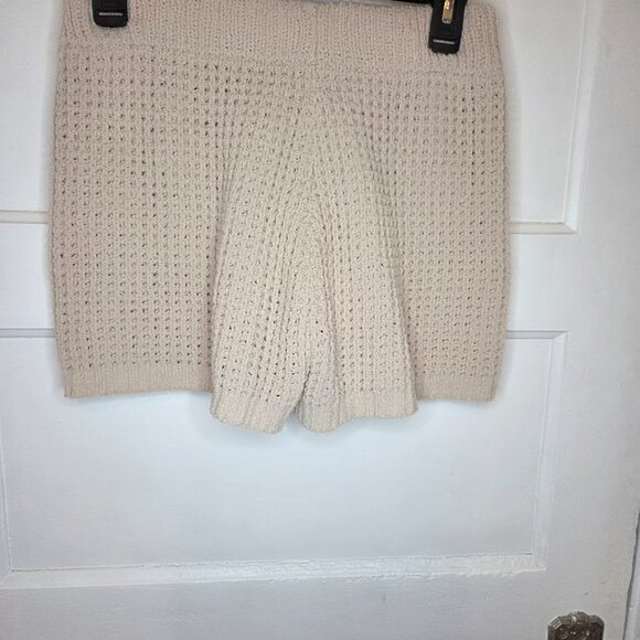 Sincerely Jules Crochet Knit Sweater Shorts Lounge Relaxed Boho - Size M - Picture 2 of 3